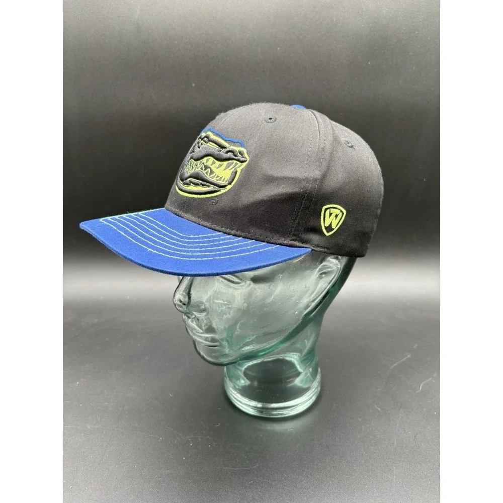 Top of the World Florida Gators Hat Mens OSFA Black Blue Excellent Snapback Cap